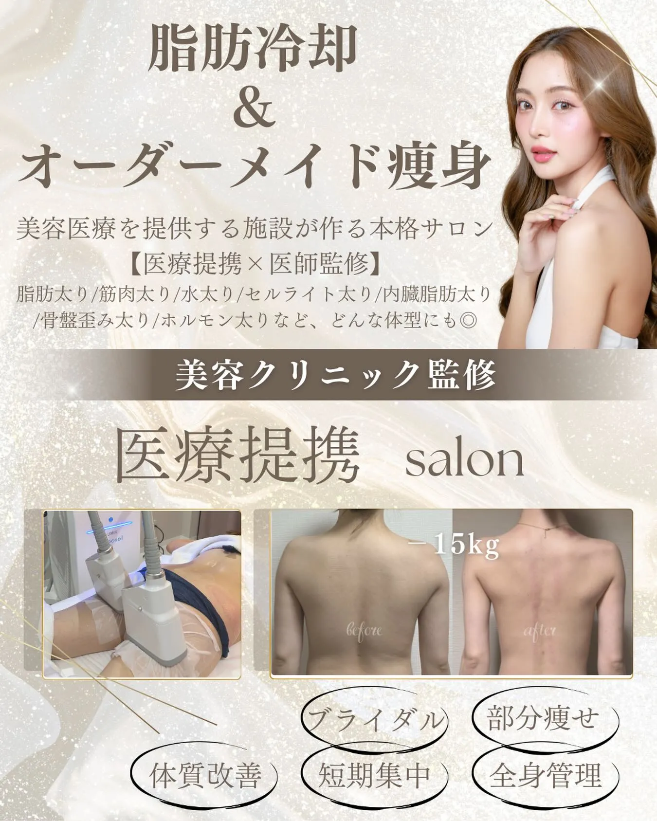 【鹿沼市で受けられる、医療提携痩身🔎】